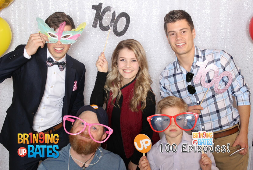 Trace Bates and Josie Bates and Lawson Bates and Judson Bates and Bringing Up Bates crew - Bringing Up Bates 100th Episode