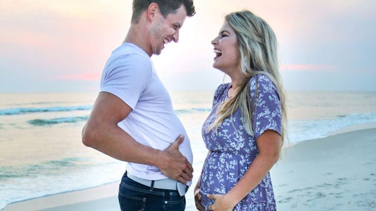 Erin and Chad Paine are pregnant