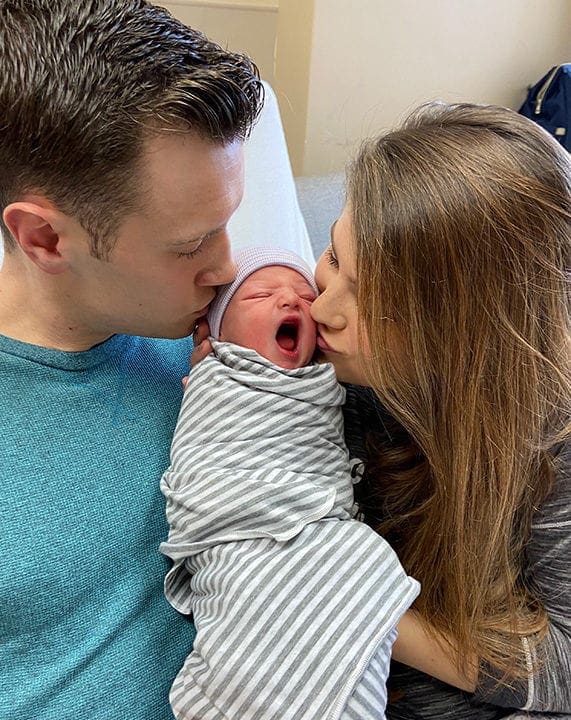 Tori Bates Smith and Husband Bobby Welcome Baby Kolter Gray