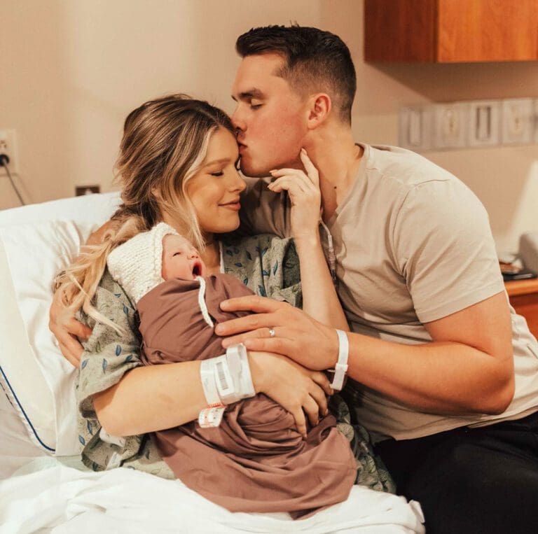 Josie Bates Balka & Husband Kelton Baby Hazel Sloane