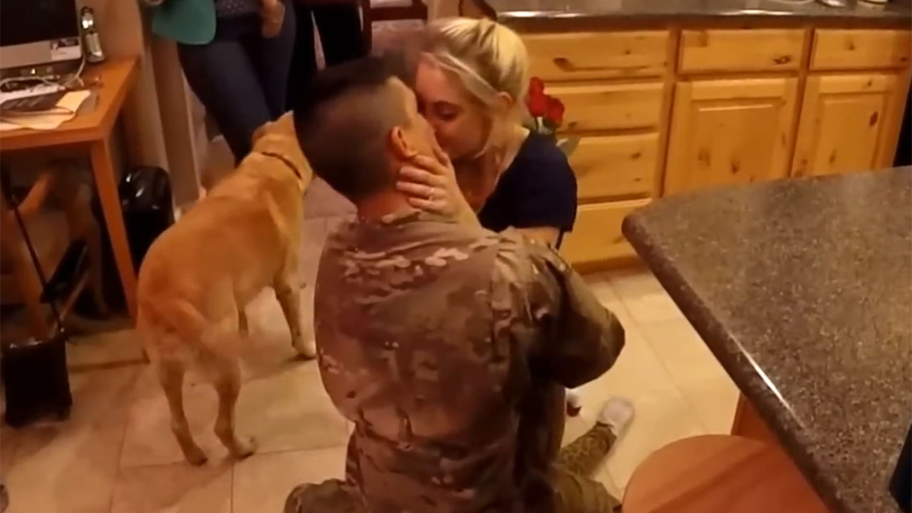  - Soldier’s Surprise Homecoming Is All The Feels