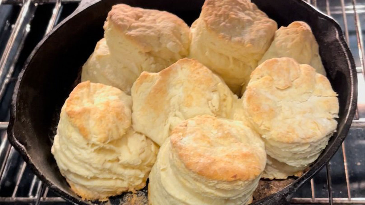 Flaky Layers Buttermilk Biscuits, by The Appalachian Tale recipe